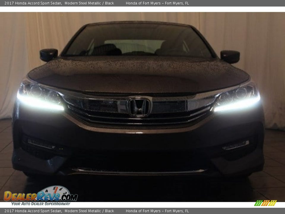 2017 Honda Accord Sport Sedan Modern Steel Metallic / Black Photo #4