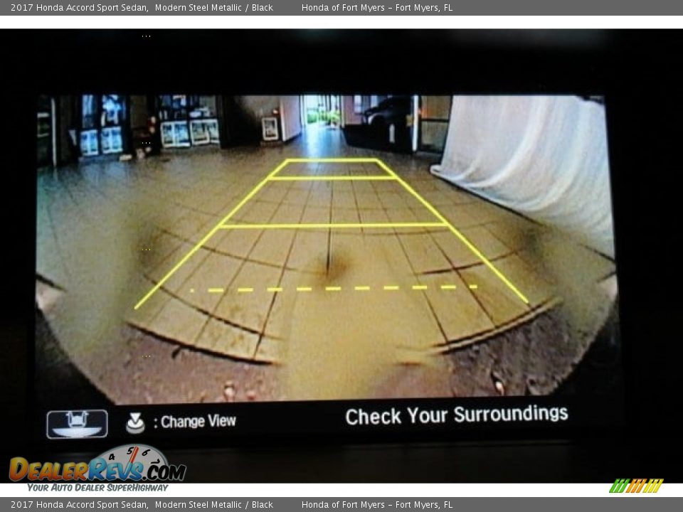 2017 Honda Accord Sport Sedan Modern Steel Metallic / Black Photo #18