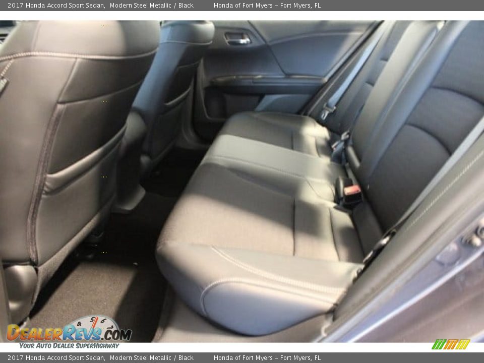 2017 Honda Accord Sport Sedan Modern Steel Metallic / Black Photo #24
