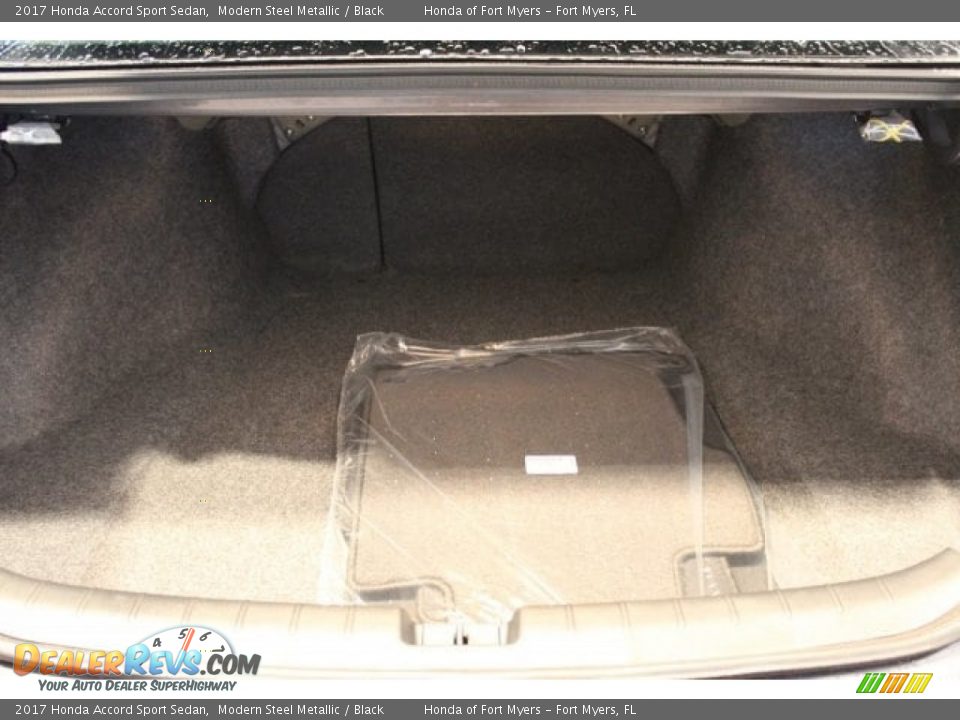 2017 Honda Accord Sport Sedan Modern Steel Metallic / Black Photo #25