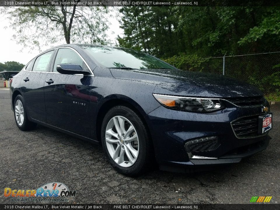 2018 Chevrolet Malibu LT Blue Velvet Metallic / Jet Black Photo #1