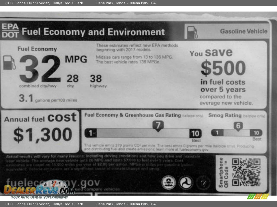 2017 Honda Civic Si Sedan Rallye Red / Black Photo #19