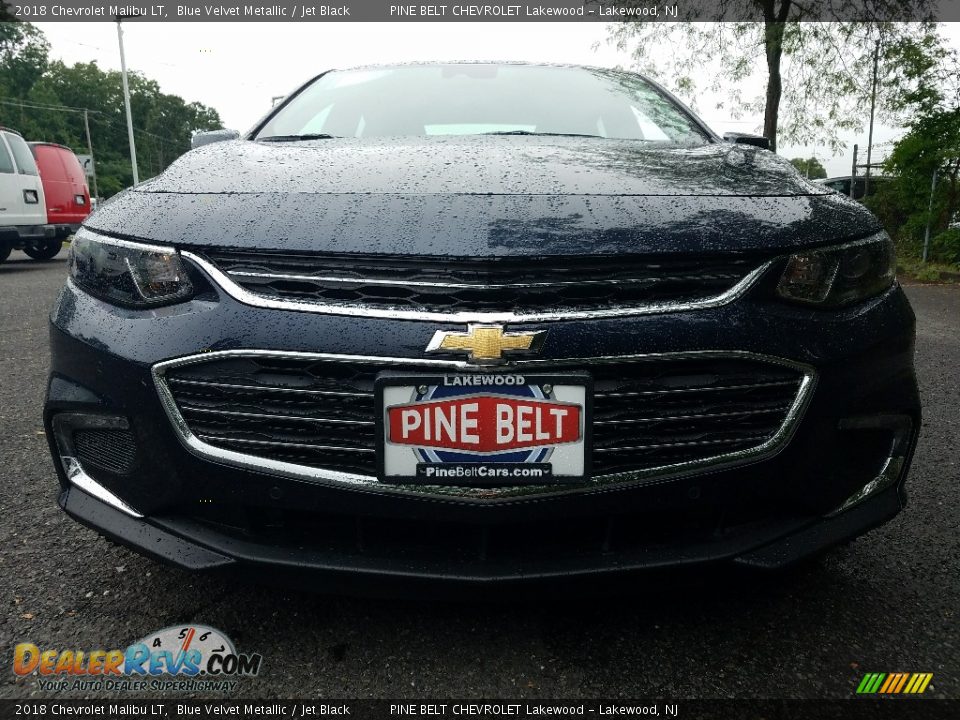 2018 Chevrolet Malibu LT Blue Velvet Metallic / Jet Black Photo #2