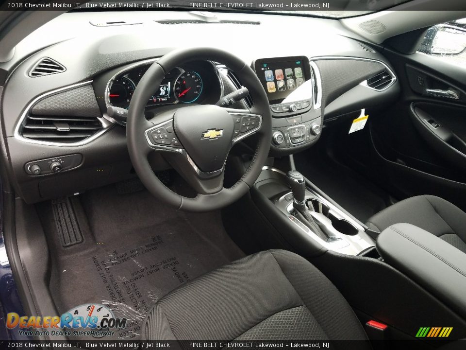 2018 Chevrolet Malibu LT Blue Velvet Metallic / Jet Black Photo #7
