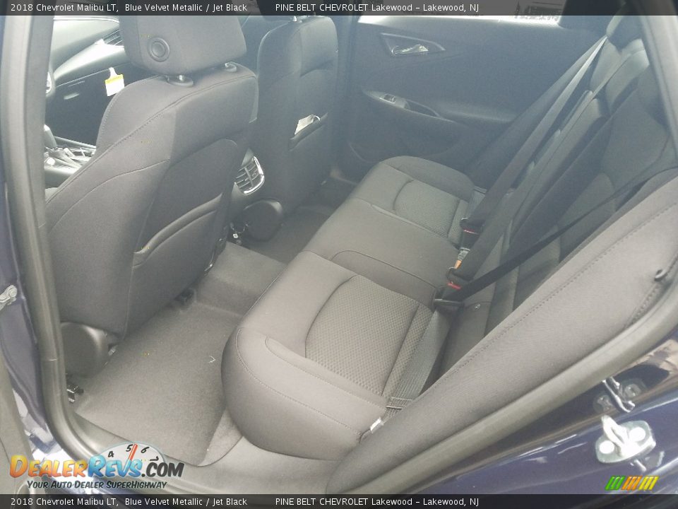 2018 Chevrolet Malibu LT Blue Velvet Metallic / Jet Black Photo #9