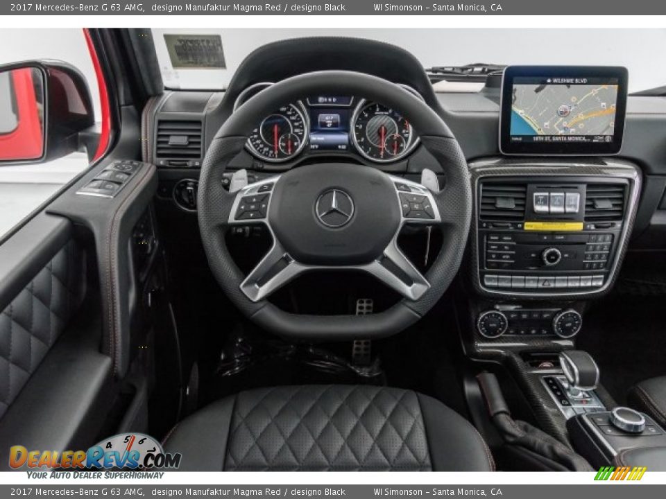 designo Black Interior - 2017 Mercedes-Benz G 63 AMG Photo #4