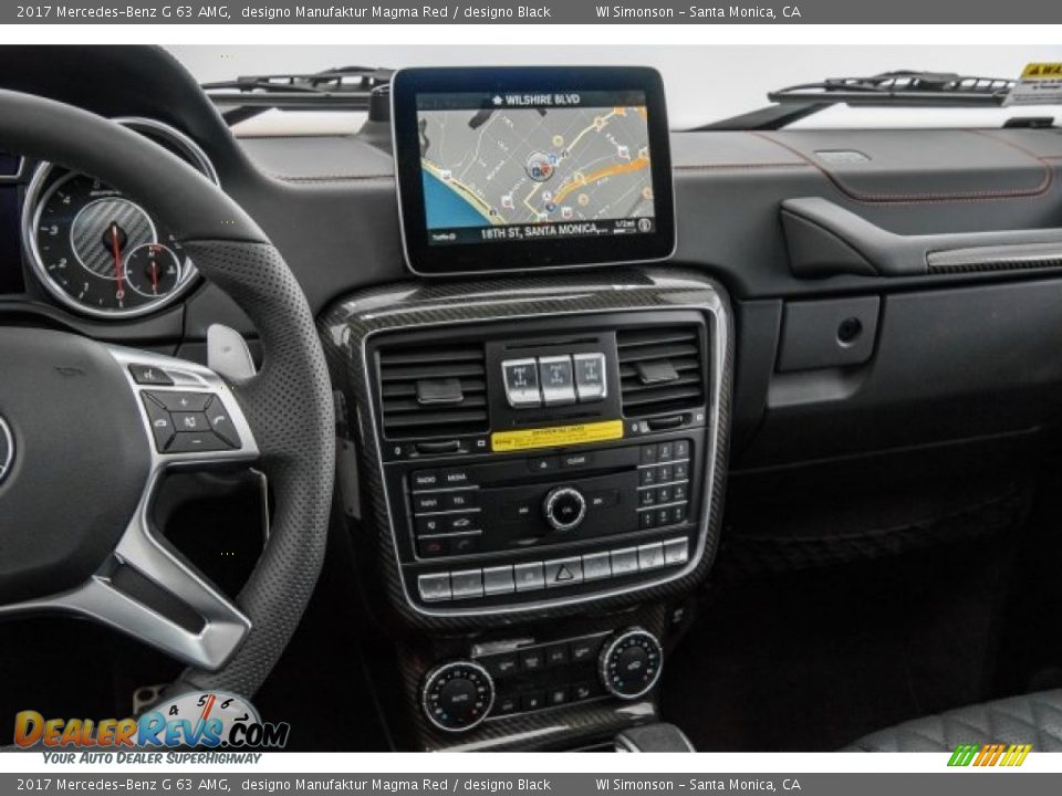 2017 Mercedes-Benz G 63 AMG designo Manufaktur Magma Red / designo Black Photo #5