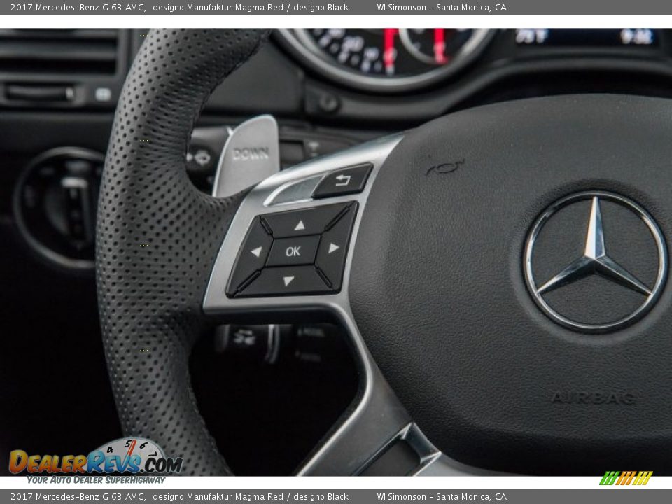 Controls of 2017 Mercedes-Benz G 63 AMG Photo #16
