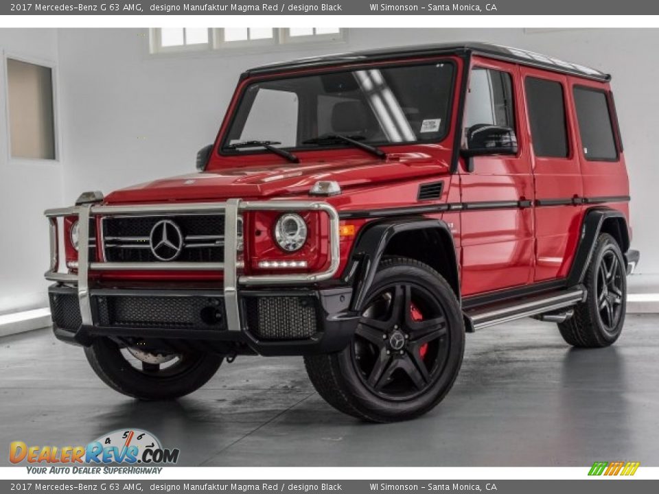 designo Manufaktur Magma Red 2017 Mercedes-Benz G 63 AMG Photo #17