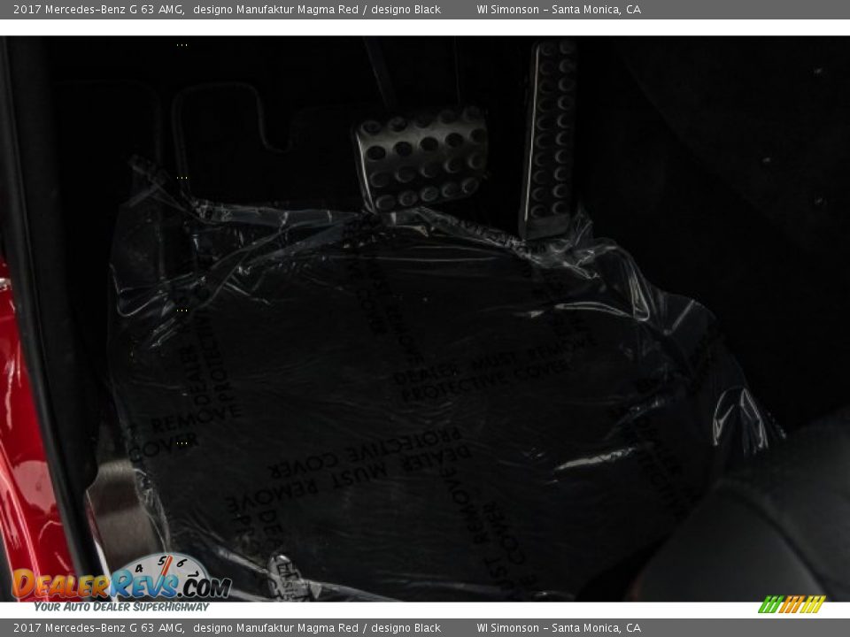2017 Mercedes-Benz G 63 AMG designo Manufaktur Magma Red / designo Black Photo #23
