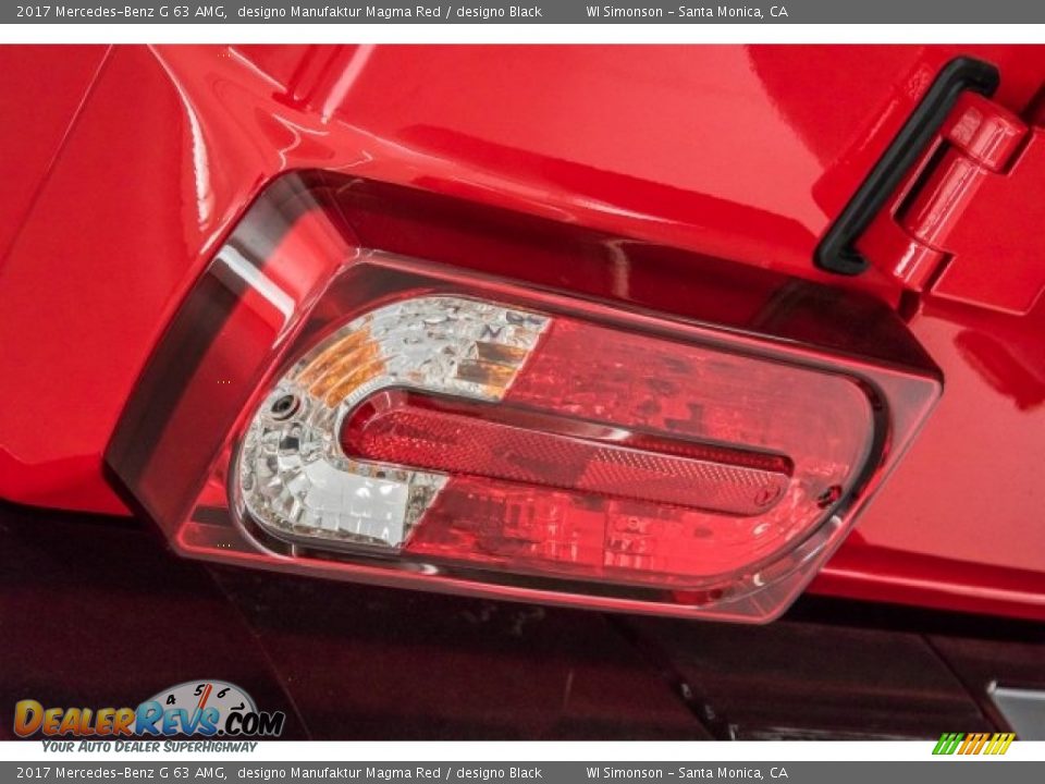 2017 Mercedes-Benz G 63 AMG designo Manufaktur Magma Red / designo Black Photo #25