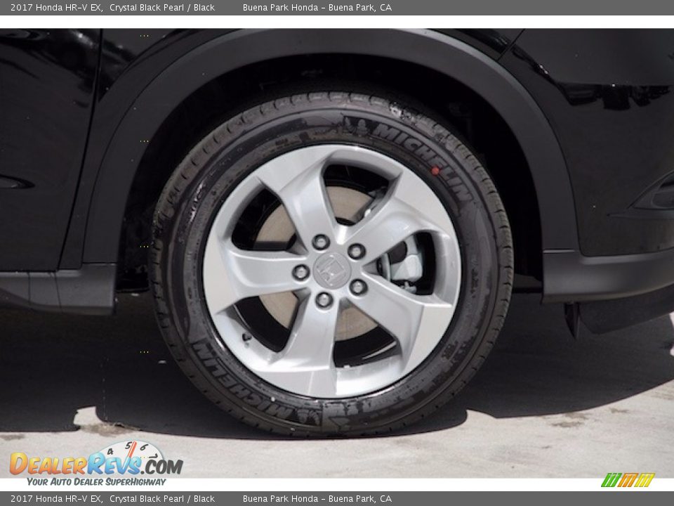 2017 Honda HR-V EX Crystal Black Pearl / Black Photo #5