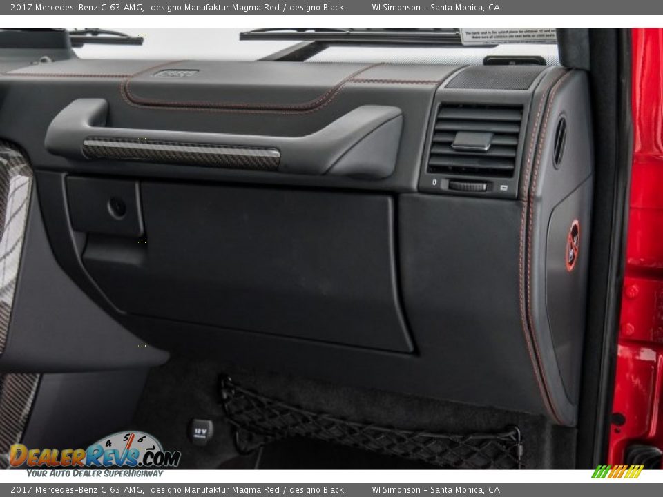 2017 Mercedes-Benz G 63 AMG designo Manufaktur Magma Red / designo Black Photo #27