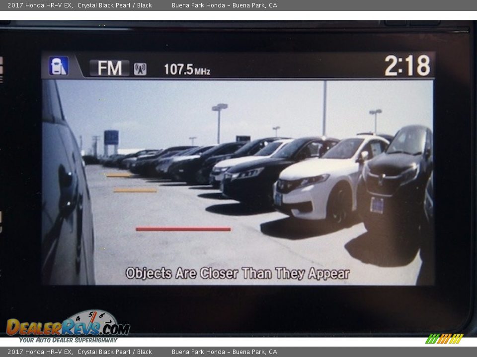 2017 Honda HR-V EX Crystal Black Pearl / Black Photo #6