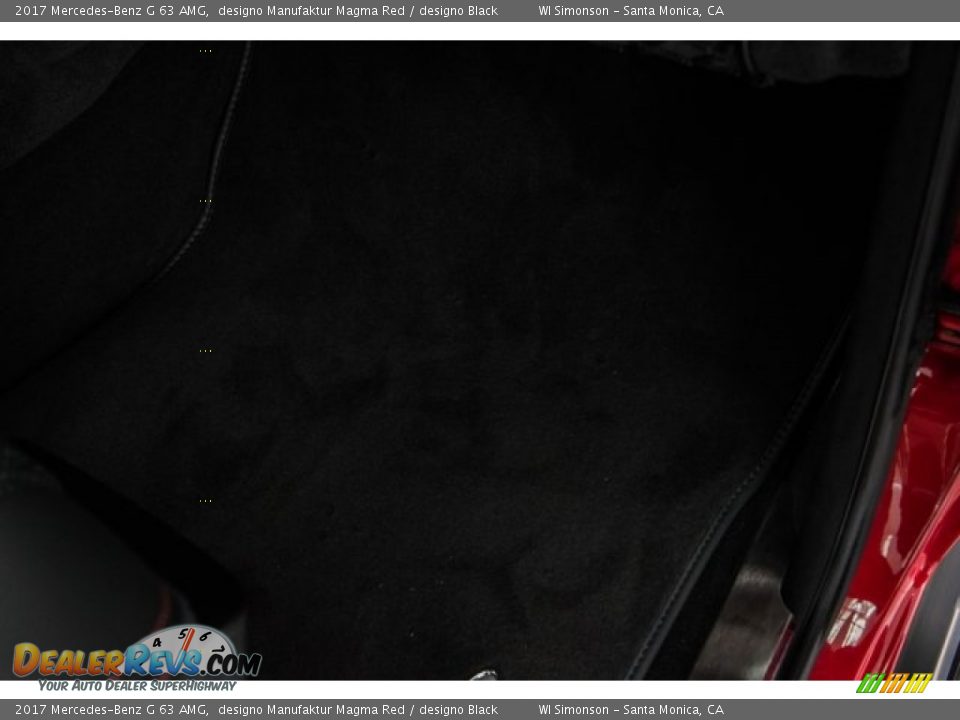 2017 Mercedes-Benz G 63 AMG designo Manufaktur Magma Red / designo Black Photo #28