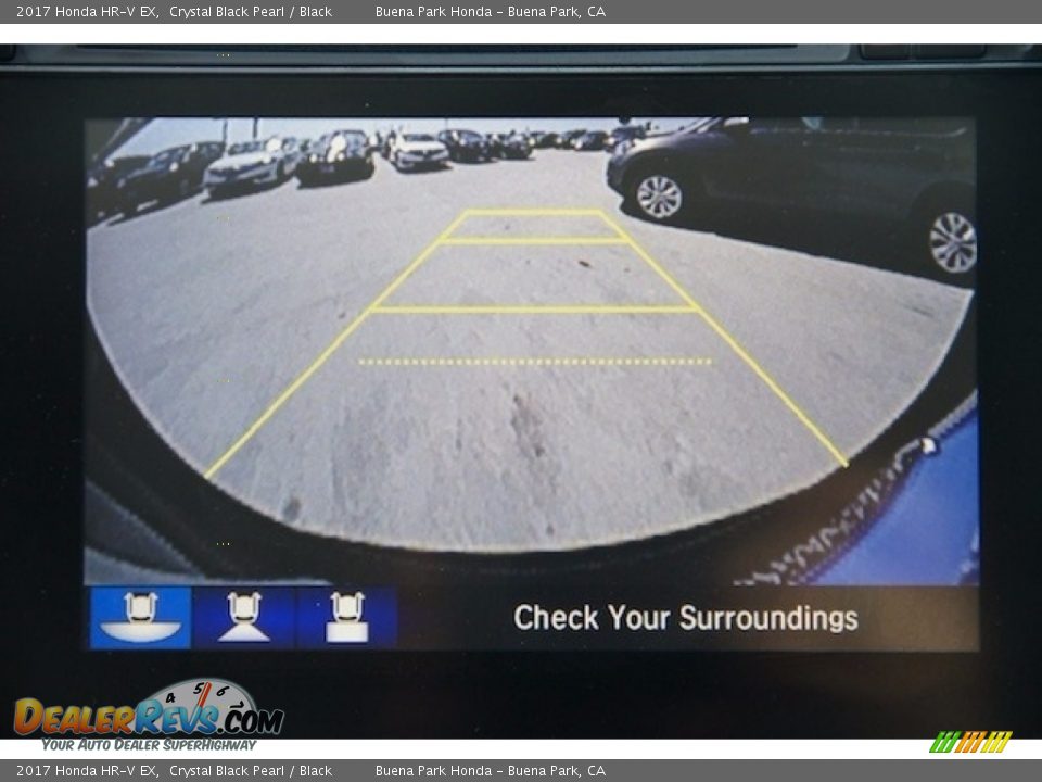 2017 Honda HR-V EX Crystal Black Pearl / Black Photo #7