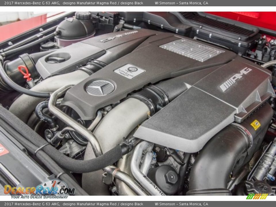2017 Mercedes-Benz G 63 AMG 5.5 Liter AMG biturbo DOHC 32-Valve VVT V8 Engine Photo #30