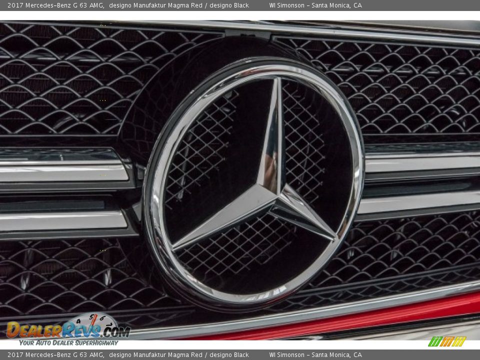 2017 Mercedes-Benz G 63 AMG designo Manufaktur Magma Red / designo Black Photo #32