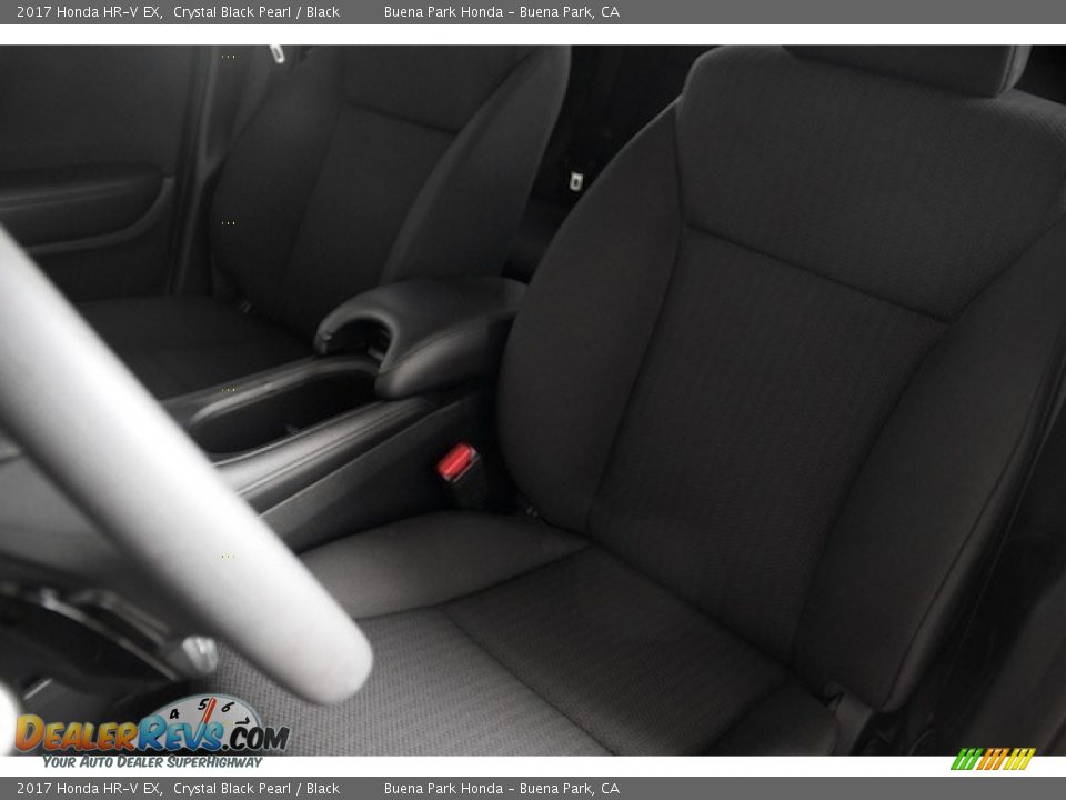 2017 Honda HR-V EX Crystal Black Pearl / Black Photo #11