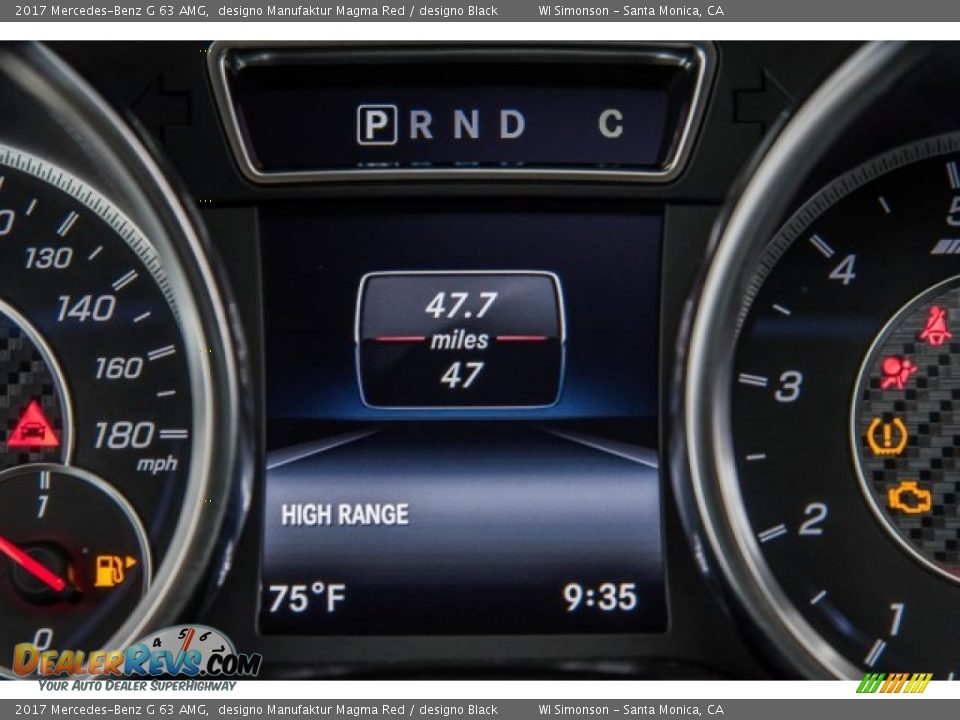 2017 Mercedes-Benz G 63 AMG designo Manufaktur Magma Red / designo Black Photo #35