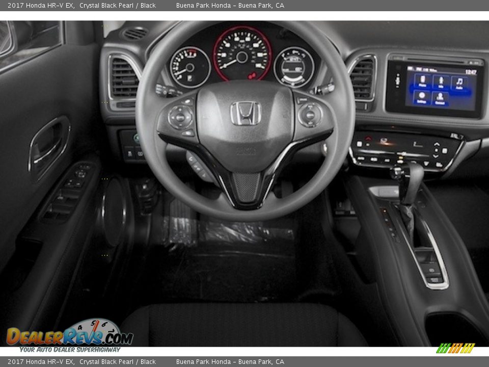 2017 Honda HR-V EX Crystal Black Pearl / Black Photo #13