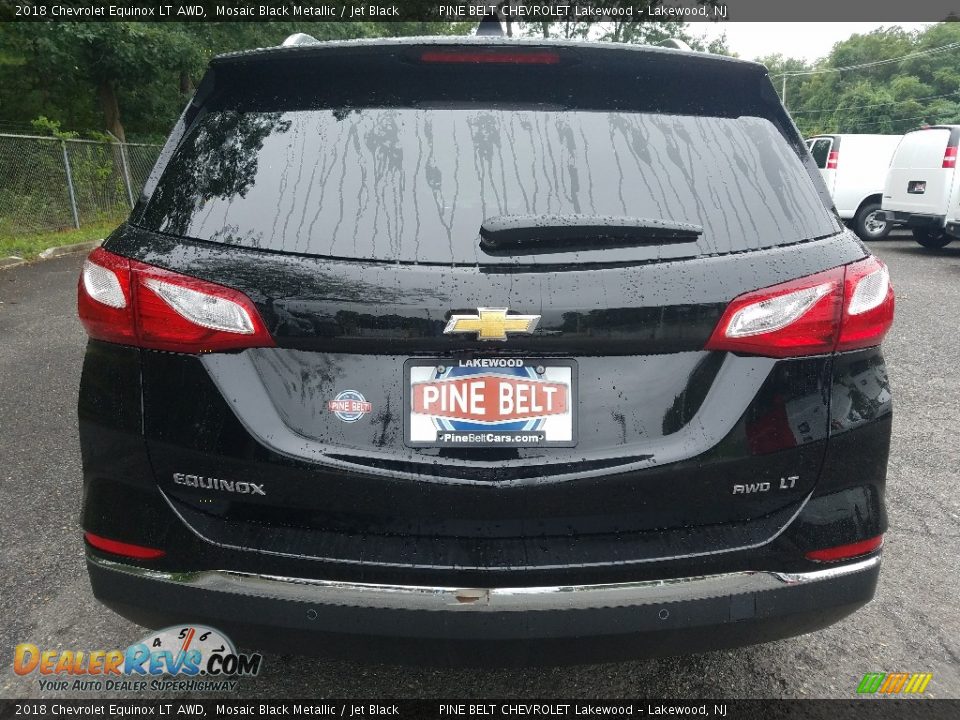 2018 Chevrolet Equinox LT AWD Mosaic Black Metallic / Jet Black Photo #5