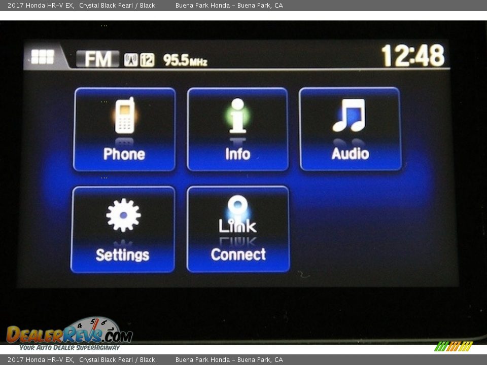 2017 Honda HR-V EX Crystal Black Pearl / Black Photo #16