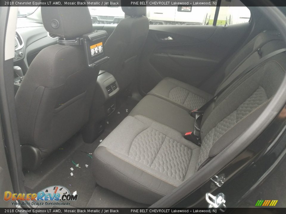 2018 Chevrolet Equinox LT AWD Mosaic Black Metallic / Jet Black Photo #9