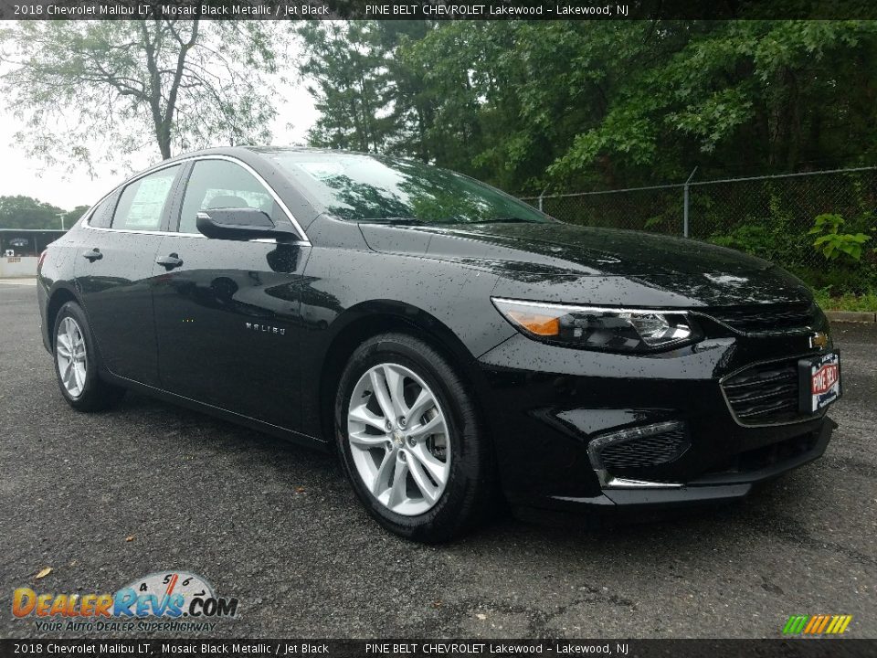 2018 Chevrolet Malibu LT Mosaic Black Metallic / Jet Black Photo #1