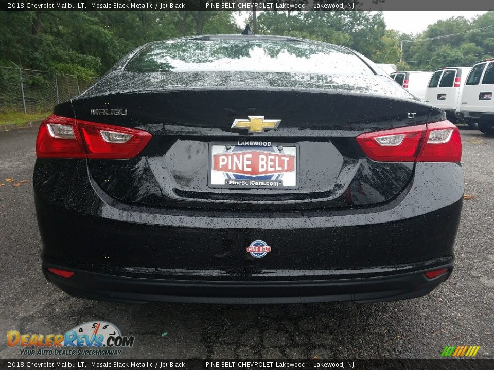 2018 Chevrolet Malibu LT Mosaic Black Metallic / Jet Black Photo #5