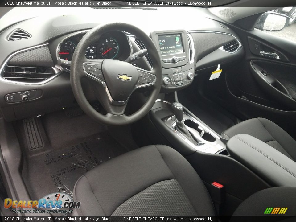 2018 Chevrolet Malibu LT Mosaic Black Metallic / Jet Black Photo #7