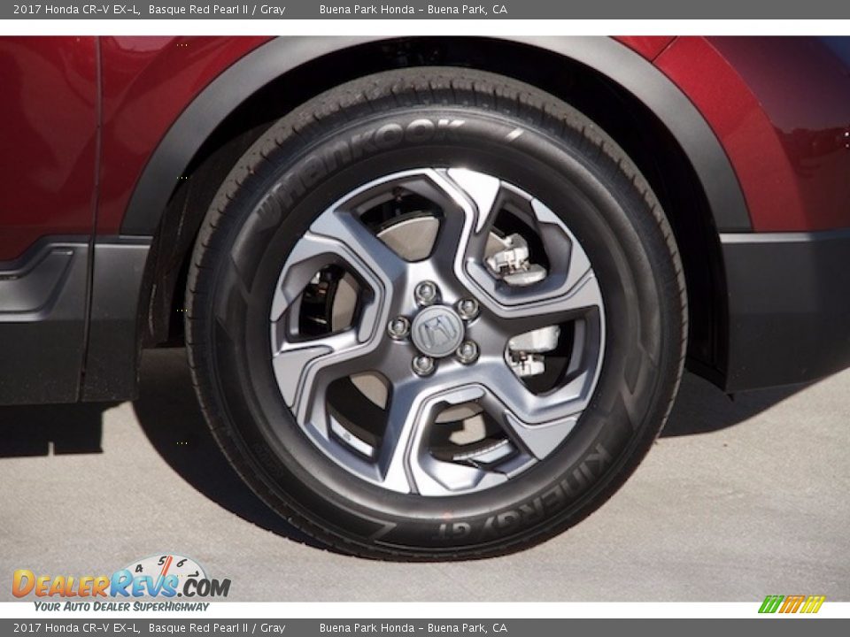 2017 Honda CR-V EX-L Basque Red Pearl II / Gray Photo #4