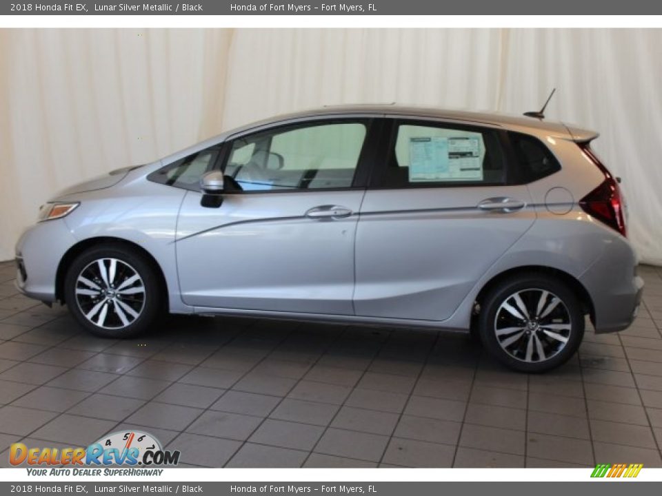 2018 Honda Fit EX Lunar Silver Metallic / Black Photo #5