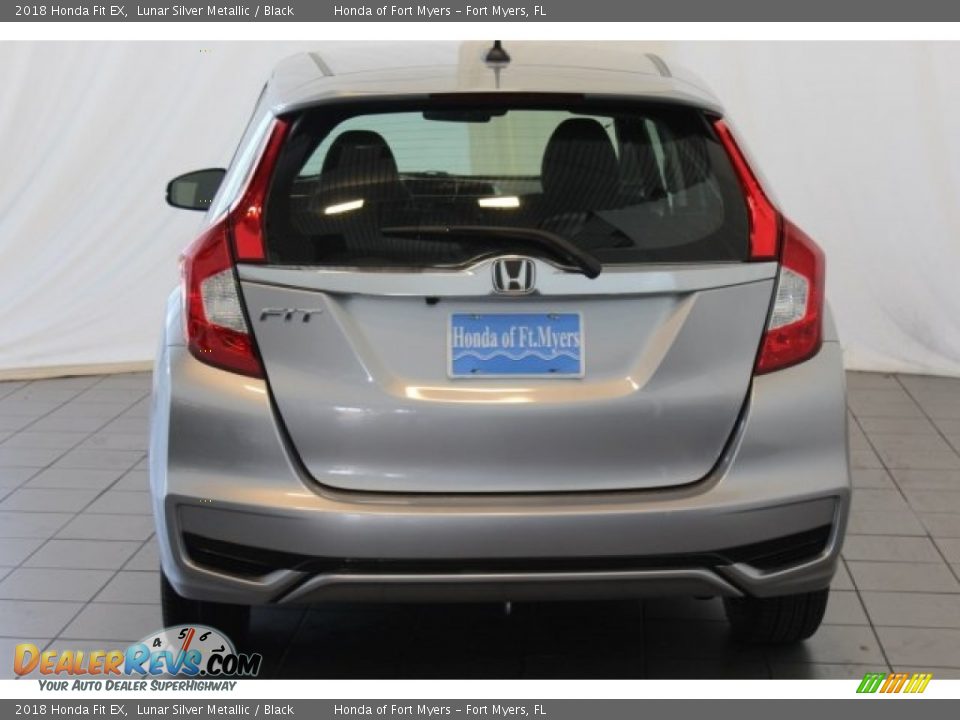 2018 Honda Fit EX Lunar Silver Metallic / Black Photo #7