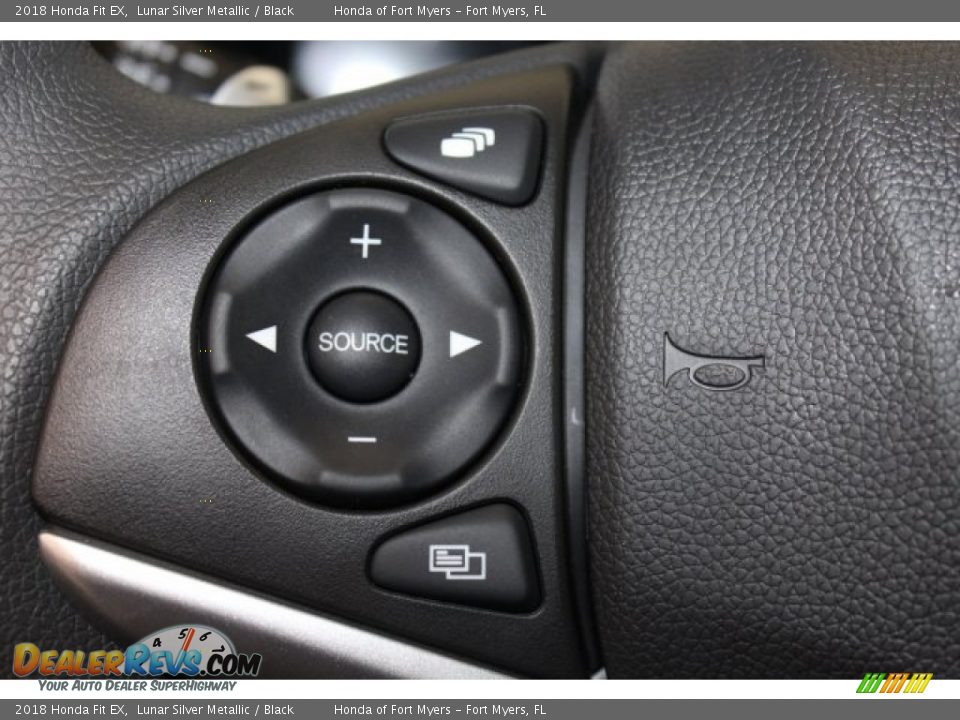 2018 Honda Fit EX Lunar Silver Metallic / Black Photo #13