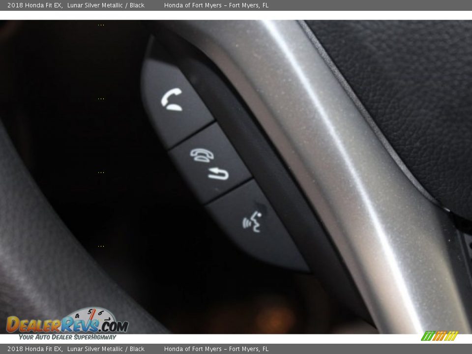 2018 Honda Fit EX Lunar Silver Metallic / Black Photo #15