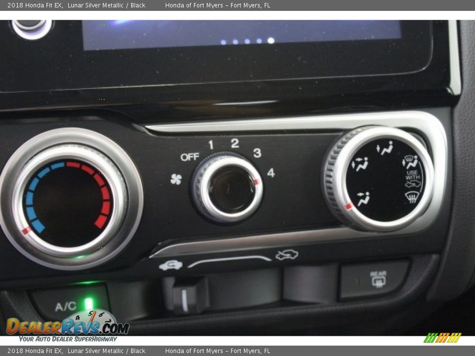 2018 Honda Fit EX Lunar Silver Metallic / Black Photo #19