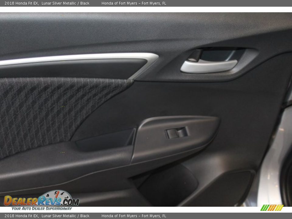 2018 Honda Fit EX Lunar Silver Metallic / Black Photo #22