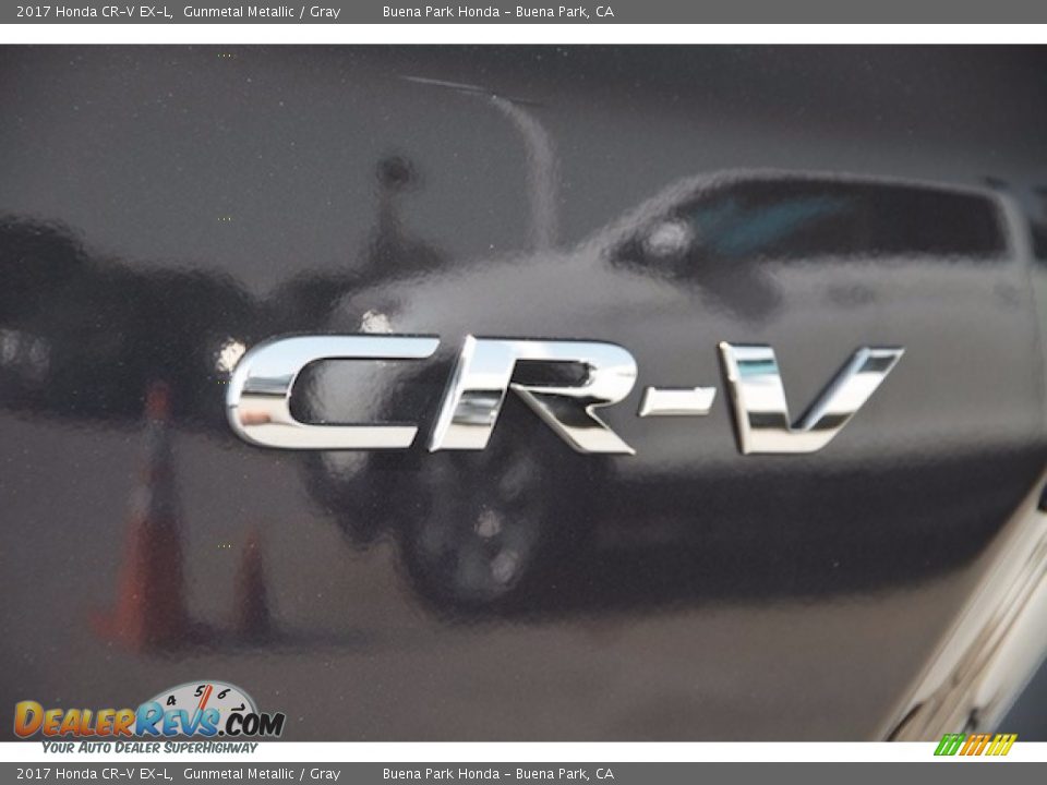 2017 Honda CR-V EX-L Gunmetal Metallic / Gray Photo #3