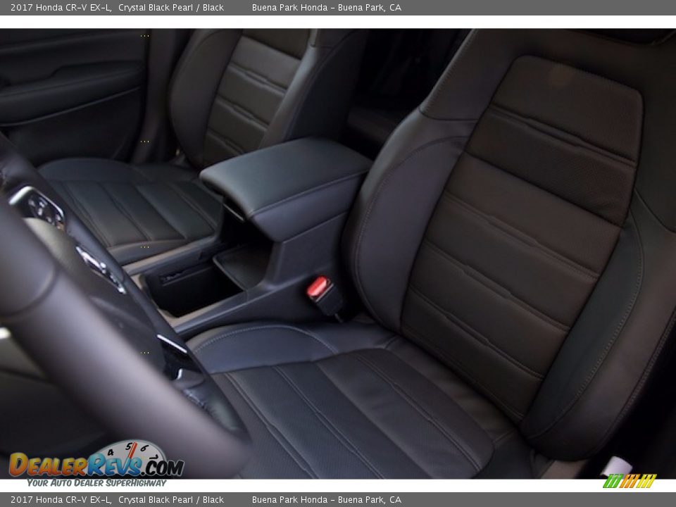 2017 Honda CR-V EX-L Crystal Black Pearl / Black Photo #9