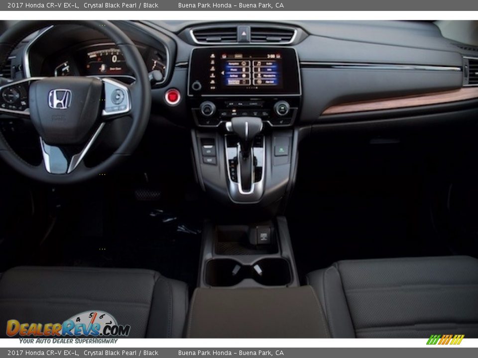 2017 Honda CR-V EX-L Crystal Black Pearl / Black Photo #11