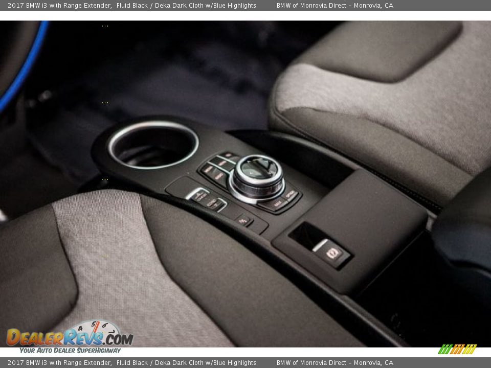 2017 BMW i3 with Range Extender Fluid Black / Deka Dark Cloth w/Blue Highlights Photo #7