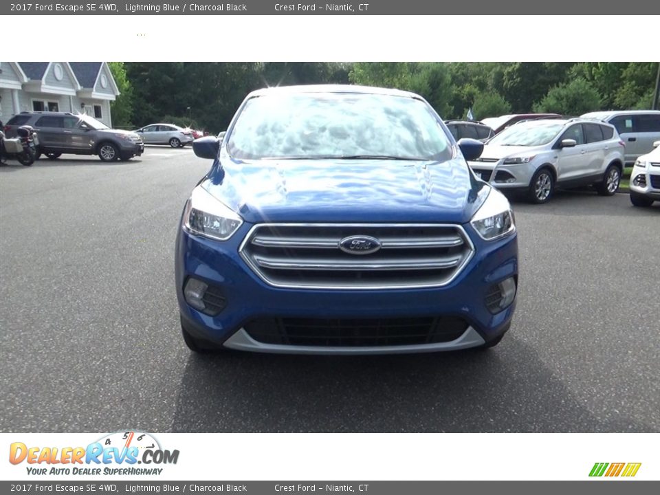 2017 Ford Escape SE 4WD Lightning Blue / Charcoal Black Photo #2