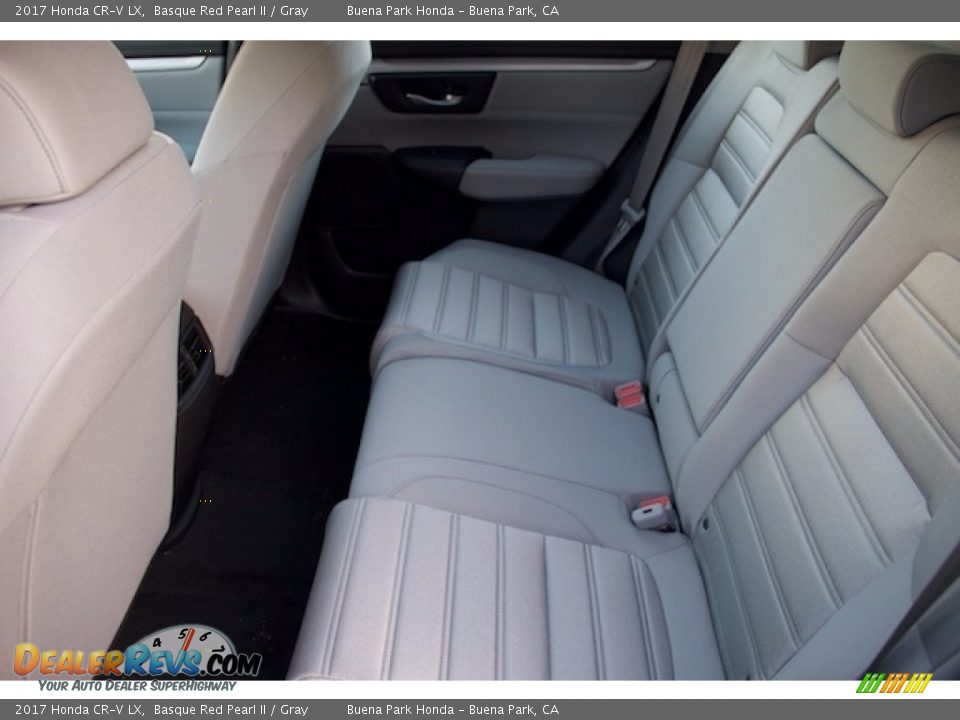 2017 Honda CR-V LX Basque Red Pearl II / Gray Photo #11