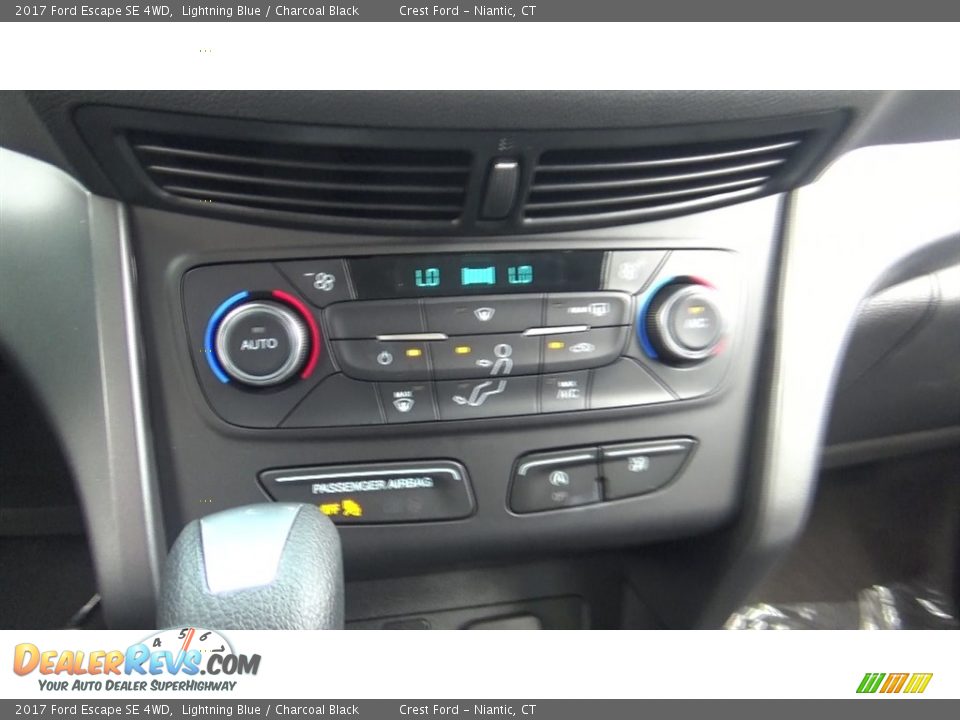 2017 Ford Escape SE 4WD Lightning Blue / Charcoal Black Photo #16