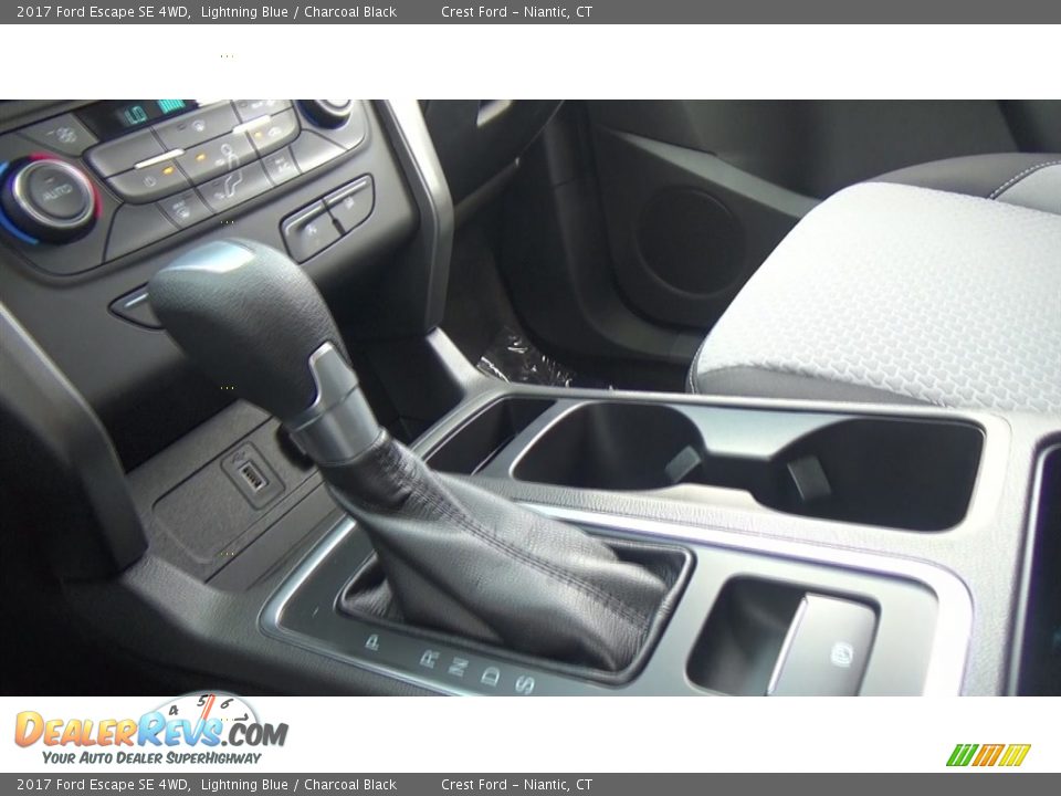 2017 Ford Escape SE 4WD Lightning Blue / Charcoal Black Photo #17