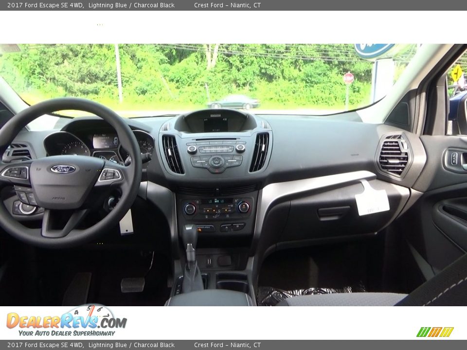 2017 Ford Escape SE 4WD Lightning Blue / Charcoal Black Photo #19
