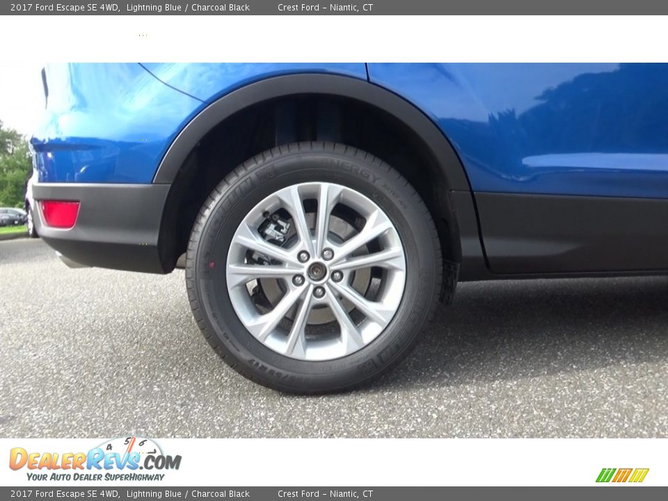 2017 Ford Escape SE 4WD Lightning Blue / Charcoal Black Photo #22