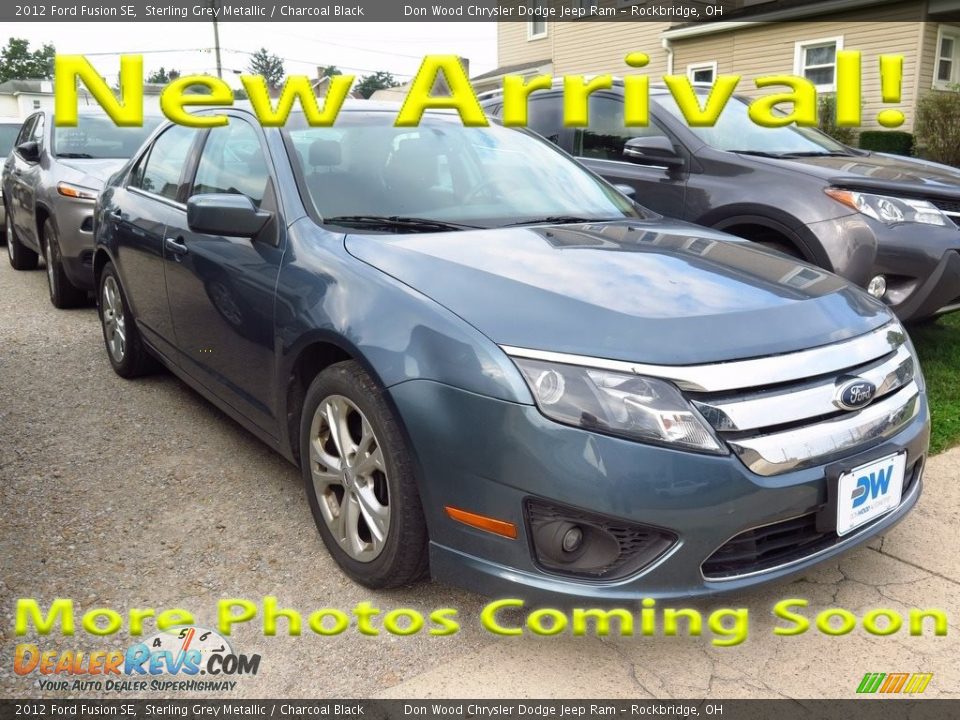 2012 Ford Fusion SE Sterling Grey Metallic / Charcoal Black Photo #1