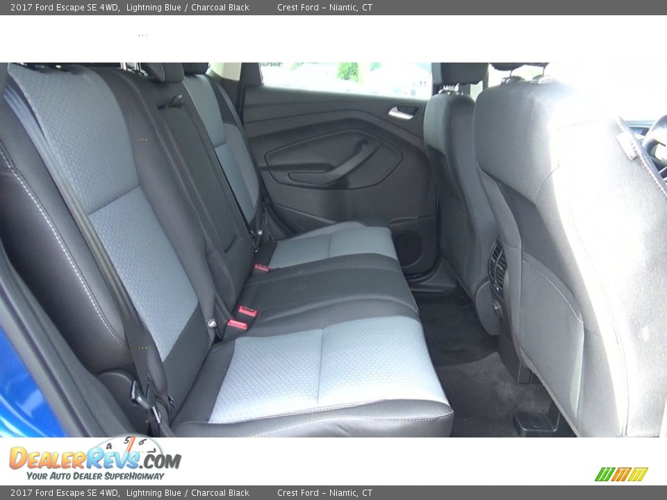 2017 Ford Escape SE 4WD Lightning Blue / Charcoal Black Photo #23